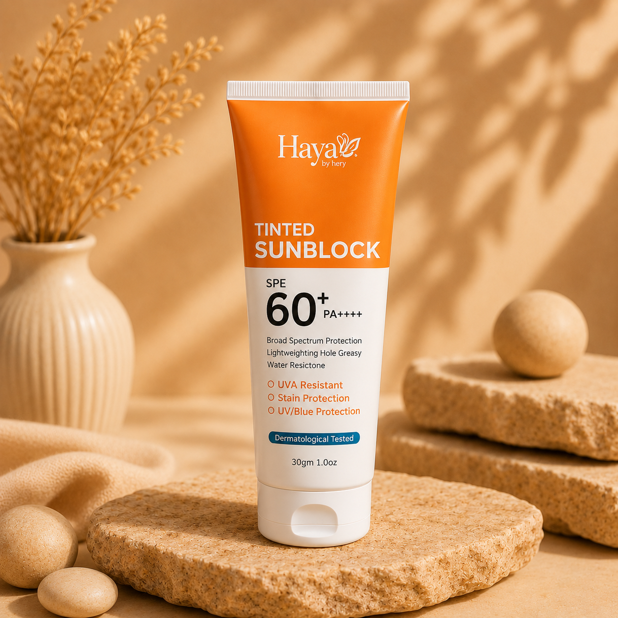 Tinted Sunblock - Broad Spectrum Protection